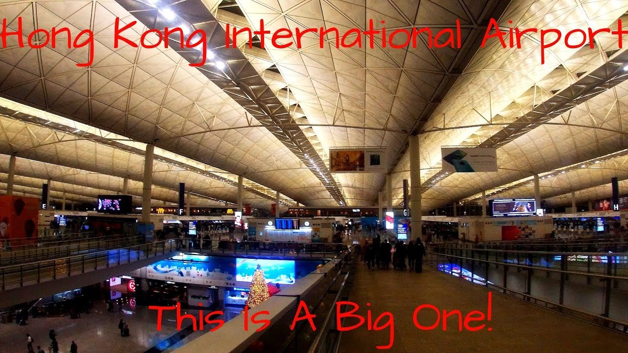 Hong Kong International Airport (Big Even Before You Get In!)