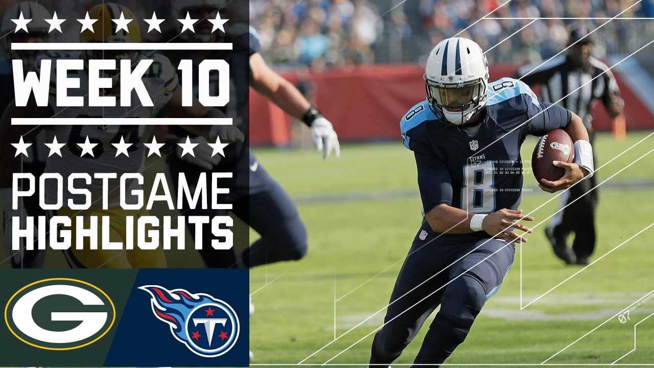 Packers vs. Titans | NFL Week 10 Game Highlights