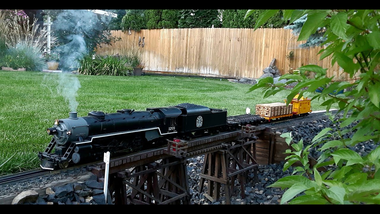 Construction of a G Scale Garden Railroad