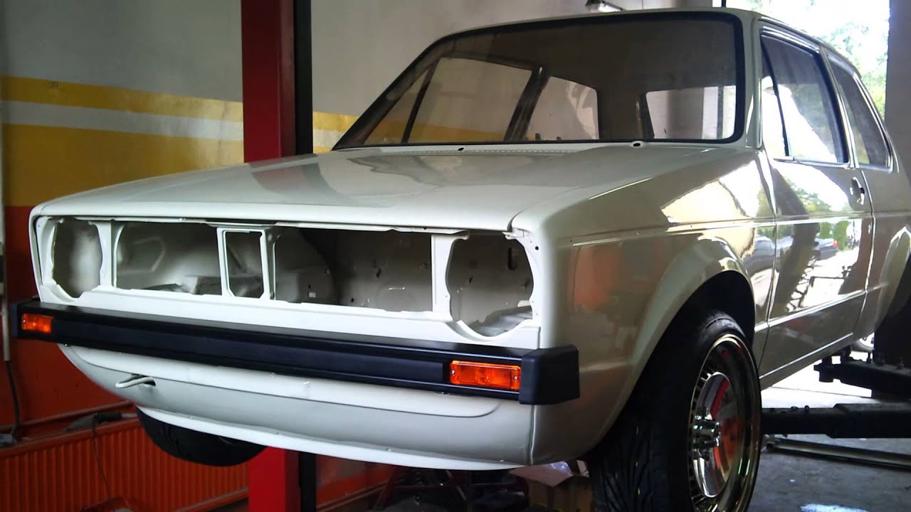VW Golf Mk1 R32 pepper white full story 2012 - 2014