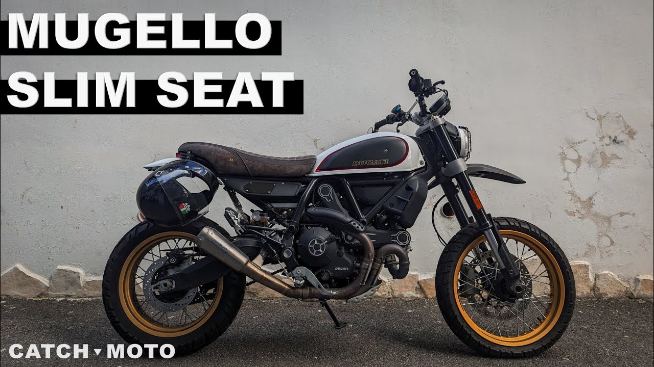Mugello Slim Seat and X Frame Side Panels | Ducati Scrambler Desert Sled