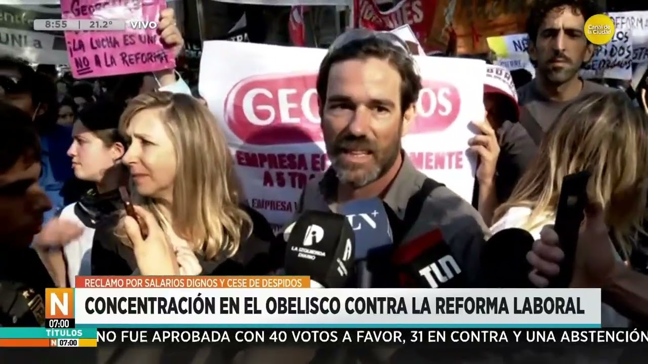 Nicolás del Caño y Myriam Bregman presentes en la concentración del Obelisco │N7:00│ 27-02-26