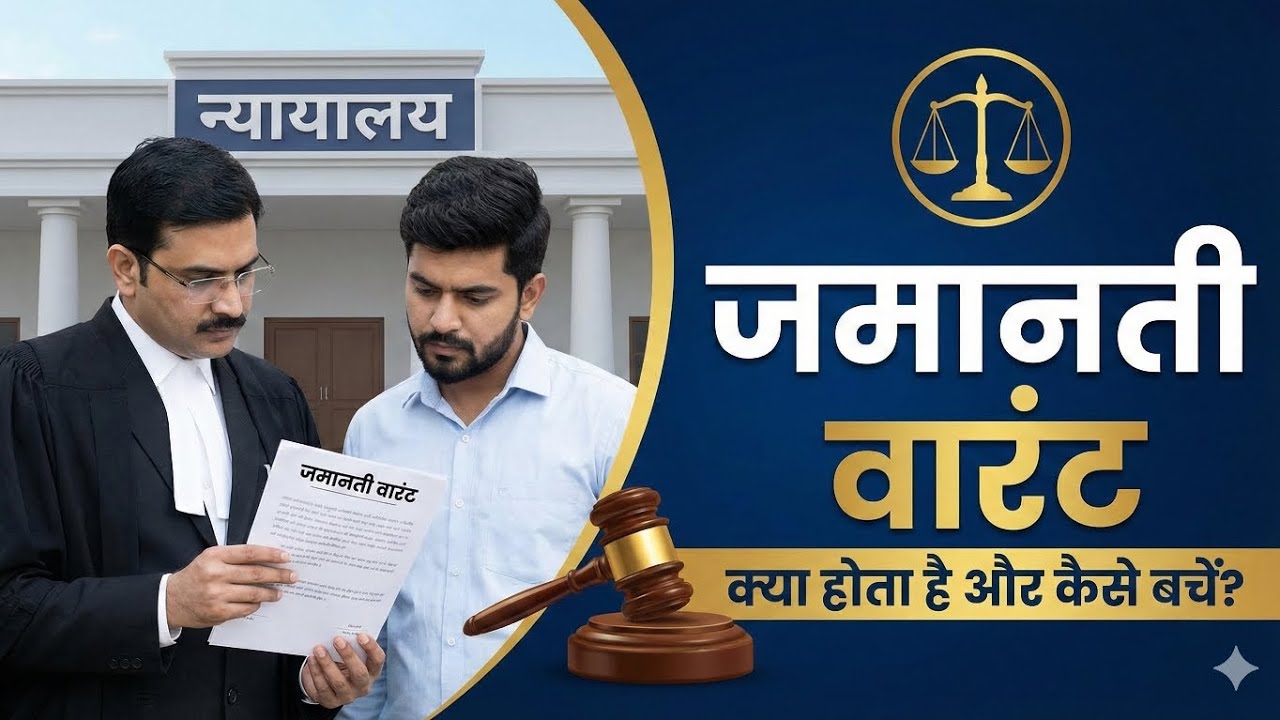 jamanati warrant kya hota hai, bailable warrant Kya Hota Hai Bailable warrant, जमानती वारंट क्या है