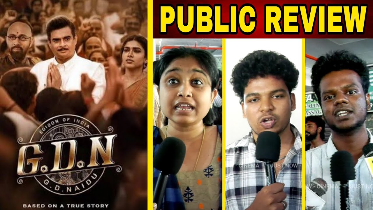 GD Naidu Public Review | GDN | Madhavan | GD Naidu Review | Sathyaraj, Dhushara