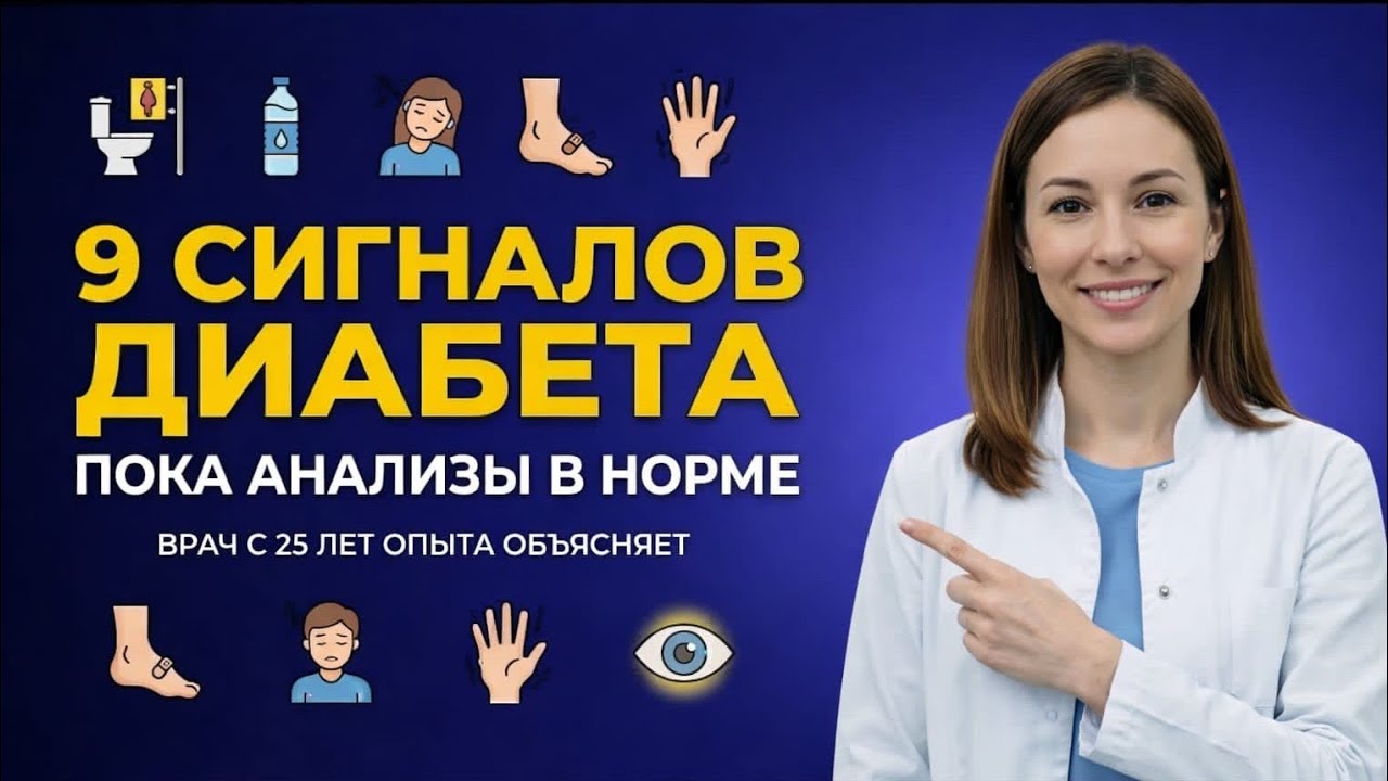 Эти симптомы появляются РАНЬШЕ болезни — 90% людей их игнорируют