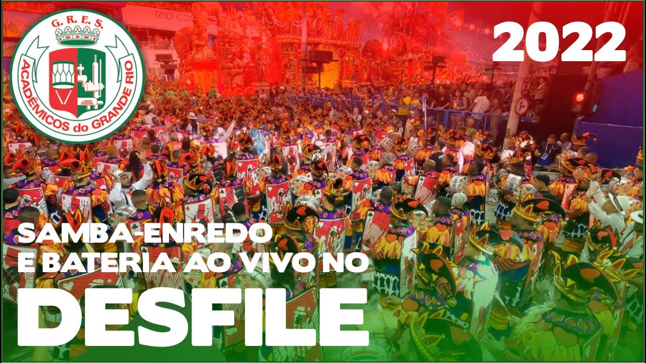Grande Rio 2022 (Campeã) | Inicio de desfile em 4K | Samba ao vivo - #DESFILES22