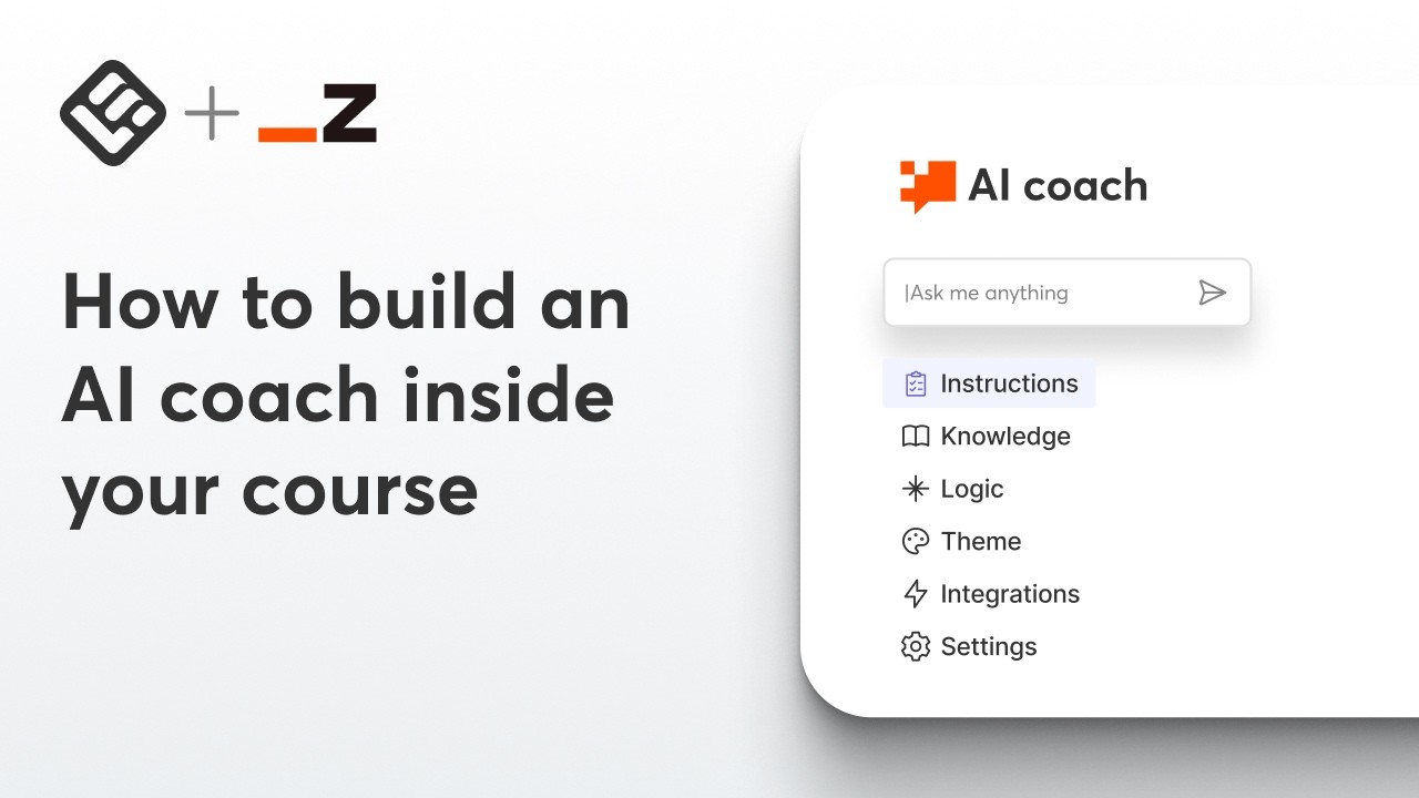 How to build an AI coach inside your course
