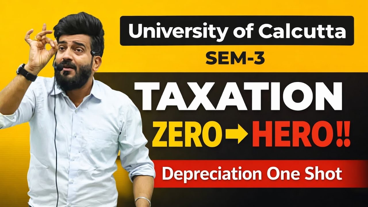 DEPRECIATION ONE SHOT (ZERO TO HERO )