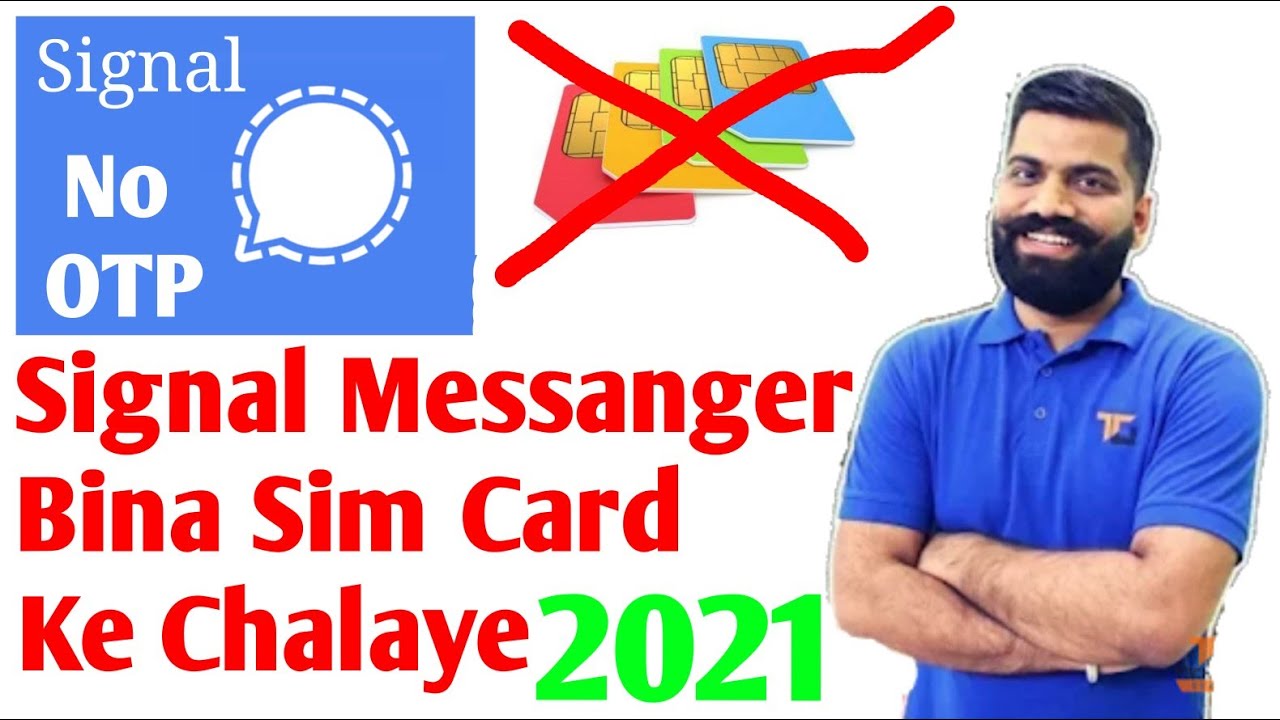 Use signal without phone number | Bina Sim Card ke Signal Kaise Chalaye | Use Signal With U.S Number