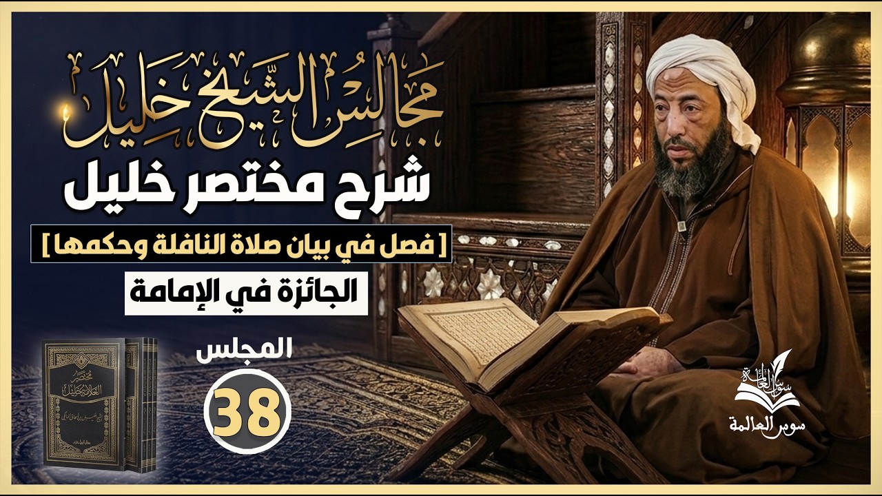 مجالس الشيخ خليل [ فصل في بيان صلاة النافلة وحكمها ] {38} الشيخ محمد شوقي