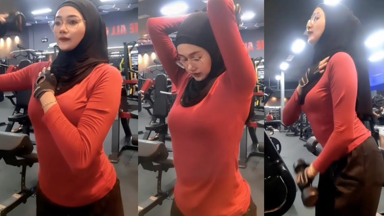 Hijab Style Outfit Gym Olah Raga Fitnes Wanita