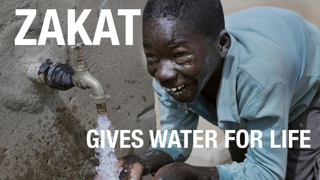 Zakat providing water for life