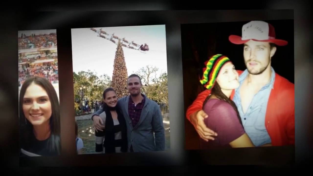 Stephen Amell and his wife Cassandra Jean Amell with their song home