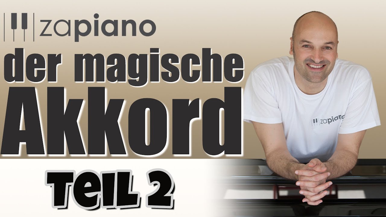 Wie lernt man Jazz Piano Akkorde? - Der magische Akkord Teil 2 - Jazz Lick inkl. Noten