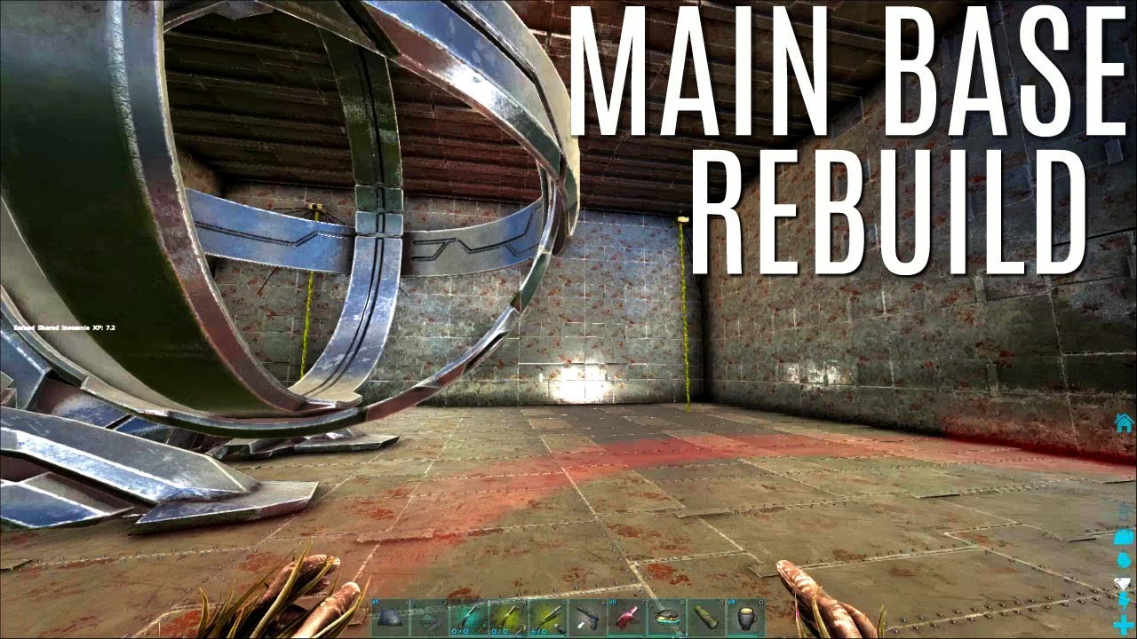 THE NEW MAIN BASE BUILD - 5 Man PVP Servers (E15) - ARK Survival