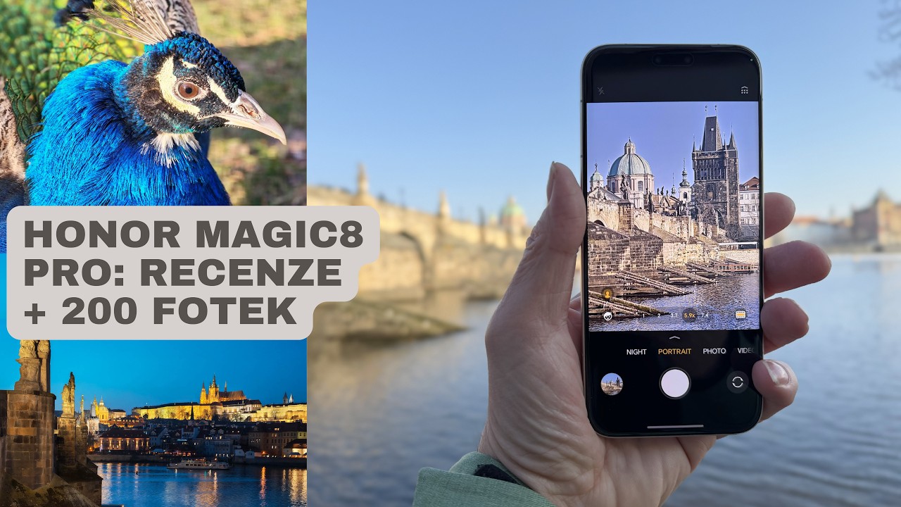 Jak fotí Honor Magic8 Pro: Recenze foťáku + 200 fotek z testu | 4K HDR video