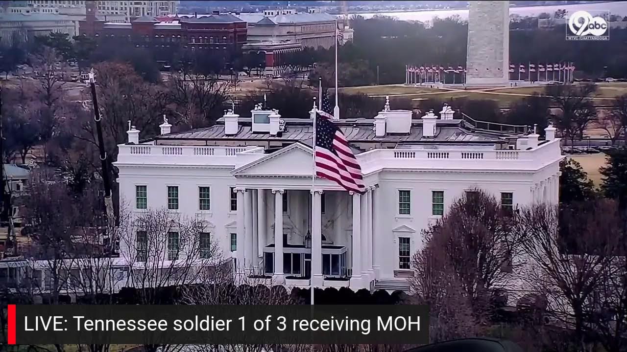 LIVE: Tennessee soldier who protected 200 Jewish Americans from Nazis receives Medal of Honor