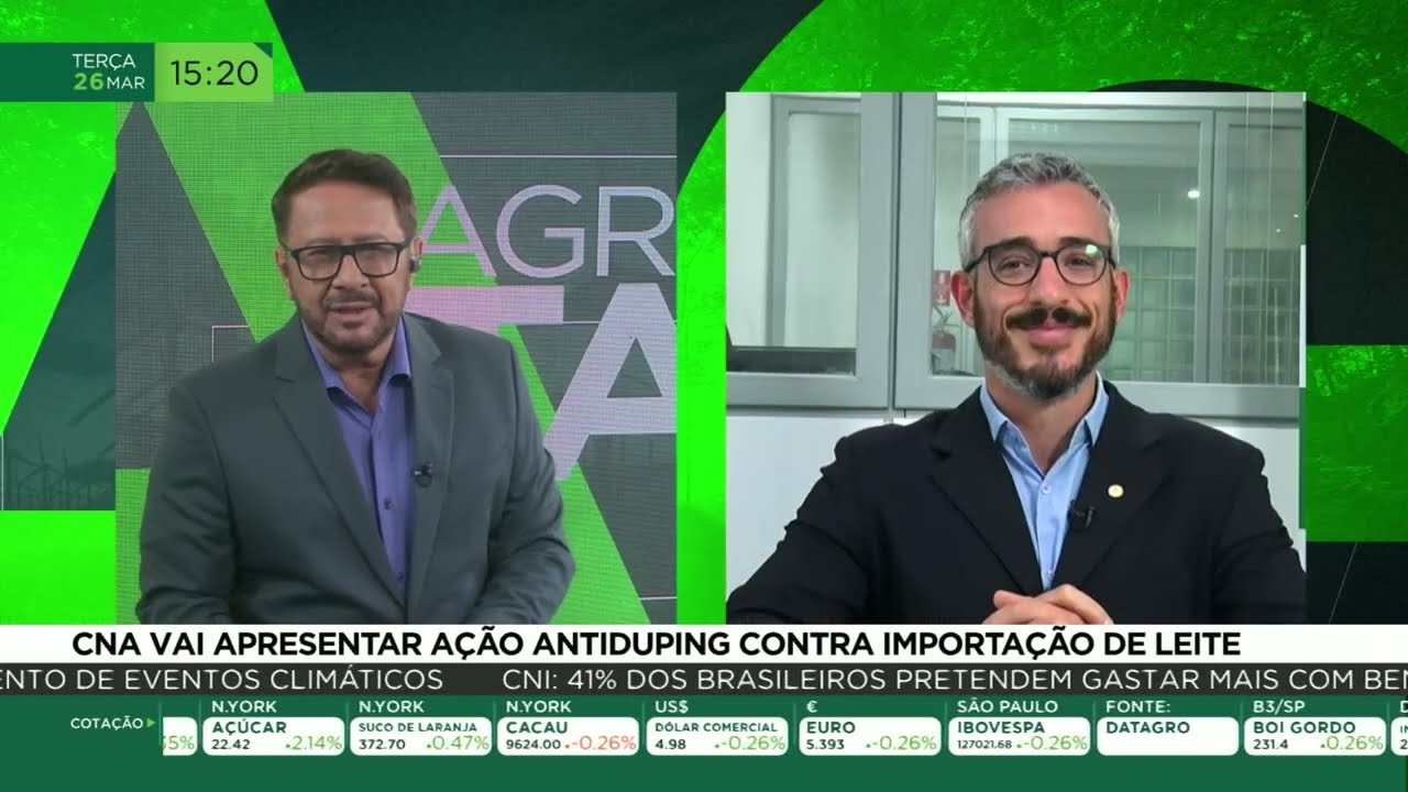 CNA vai apresentar a&ccedil;&atilde;o antiduping contra importa&ccedil;&atilde;o de leite