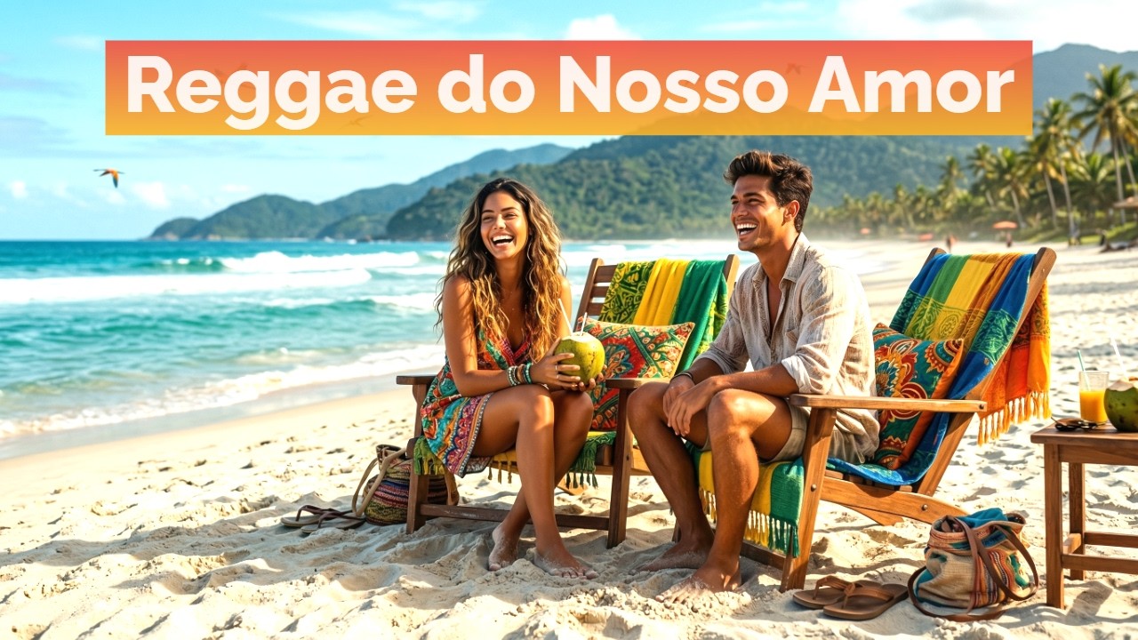Reggae na Praia 1 Hora 🌊 Música Suave para Descansar