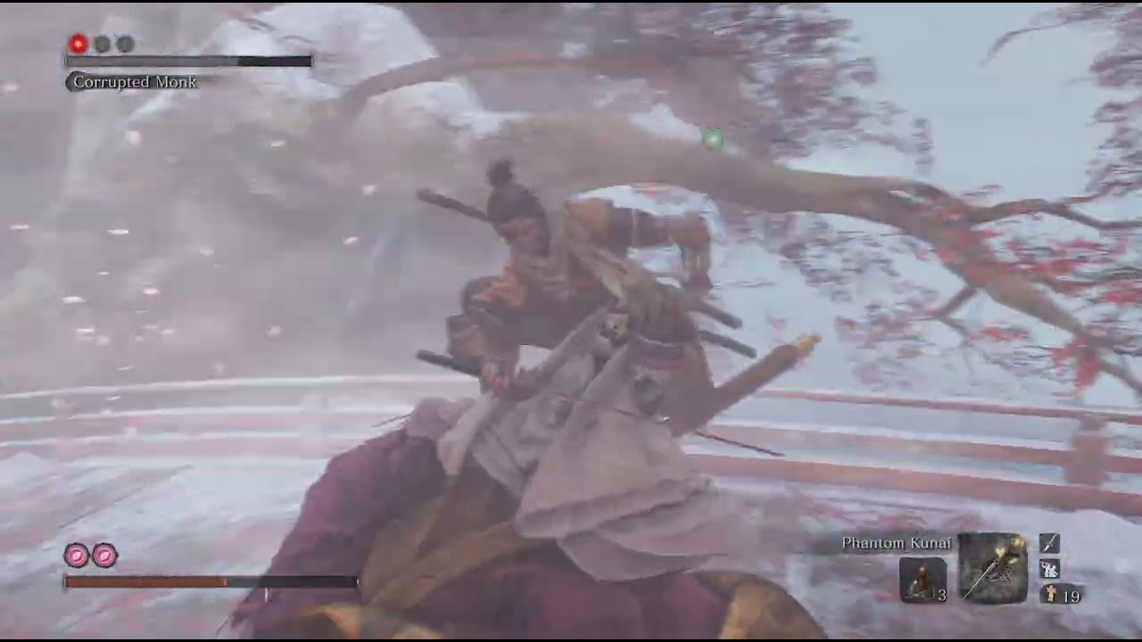 Sekiro: Shadows Die Corrupted Monk Boss Fight