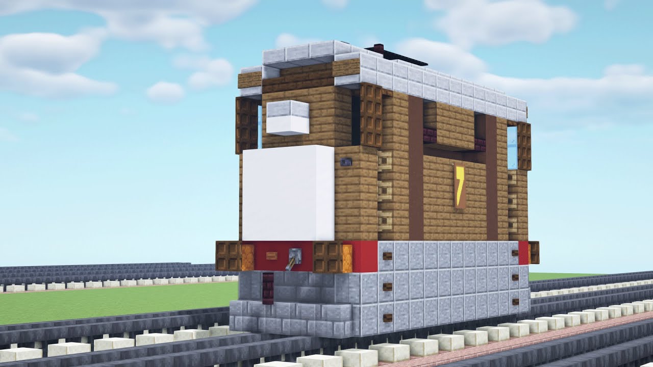 Minecraft Toby the Tram Thomas & Friends Tutorial