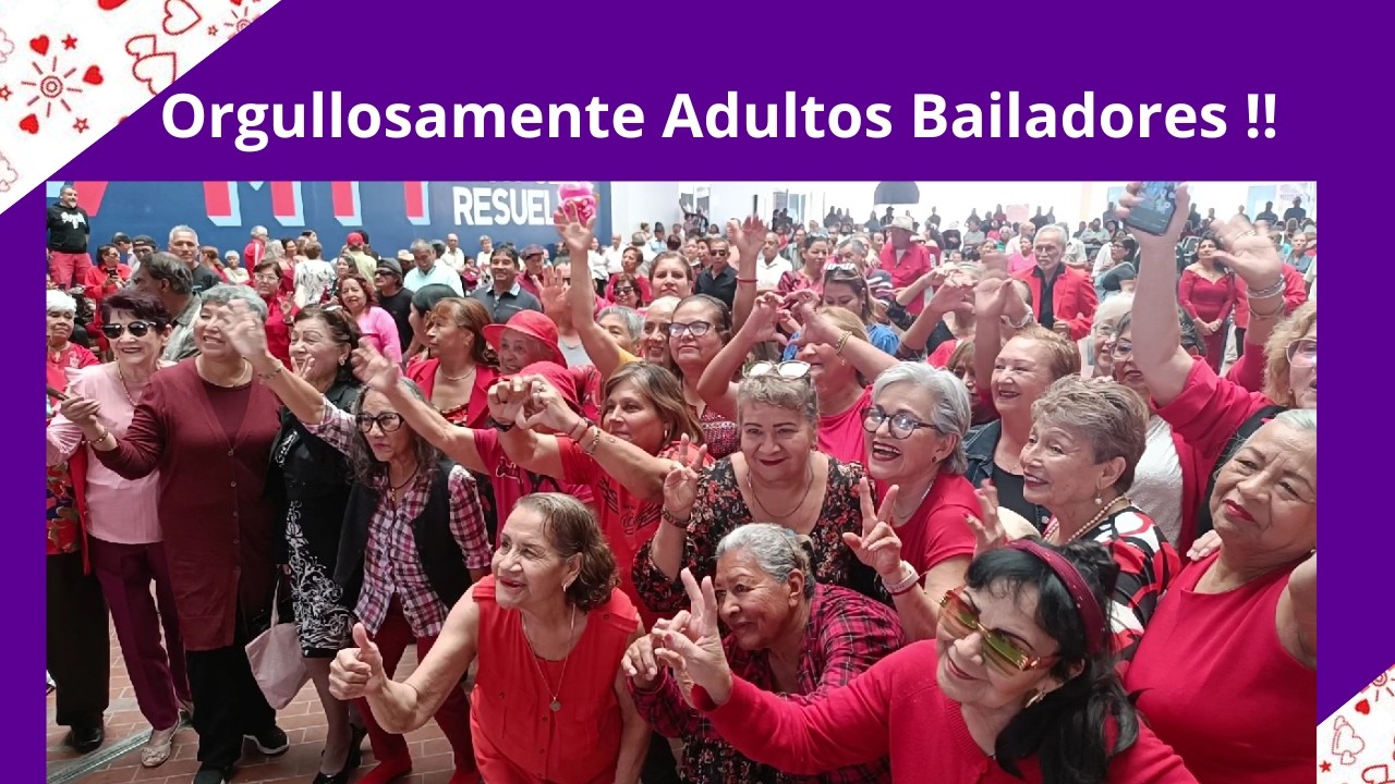 Orgullosamente ADULTOS BAILADORES #adultobailador #adultosmayores65ymas #baile #envivo #eventos