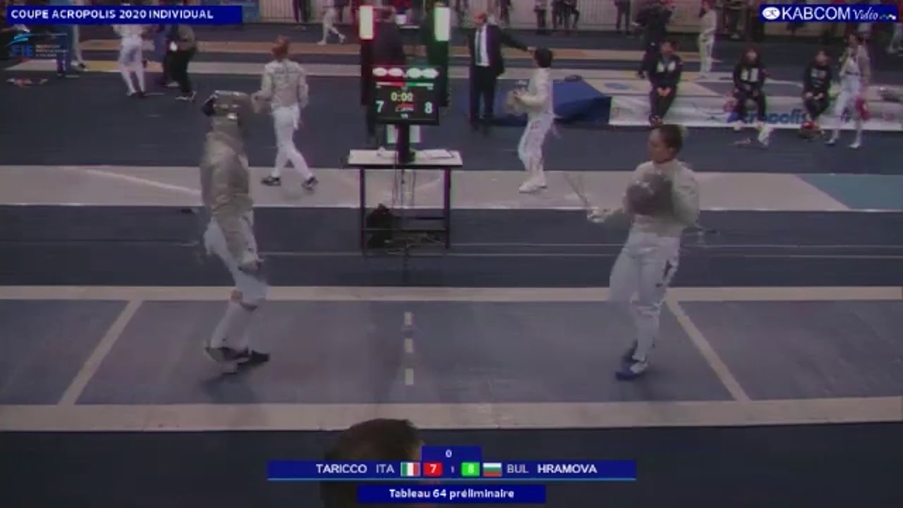 Athens World Cup SWS 2020 - P64 - Taricco ITA v Hramova BUL