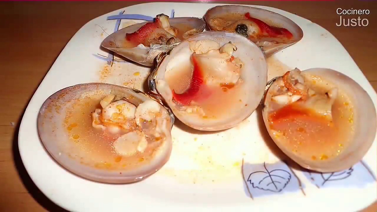 CONCHAS FINAS , tres formas de preparar y limpiar. Callista chione