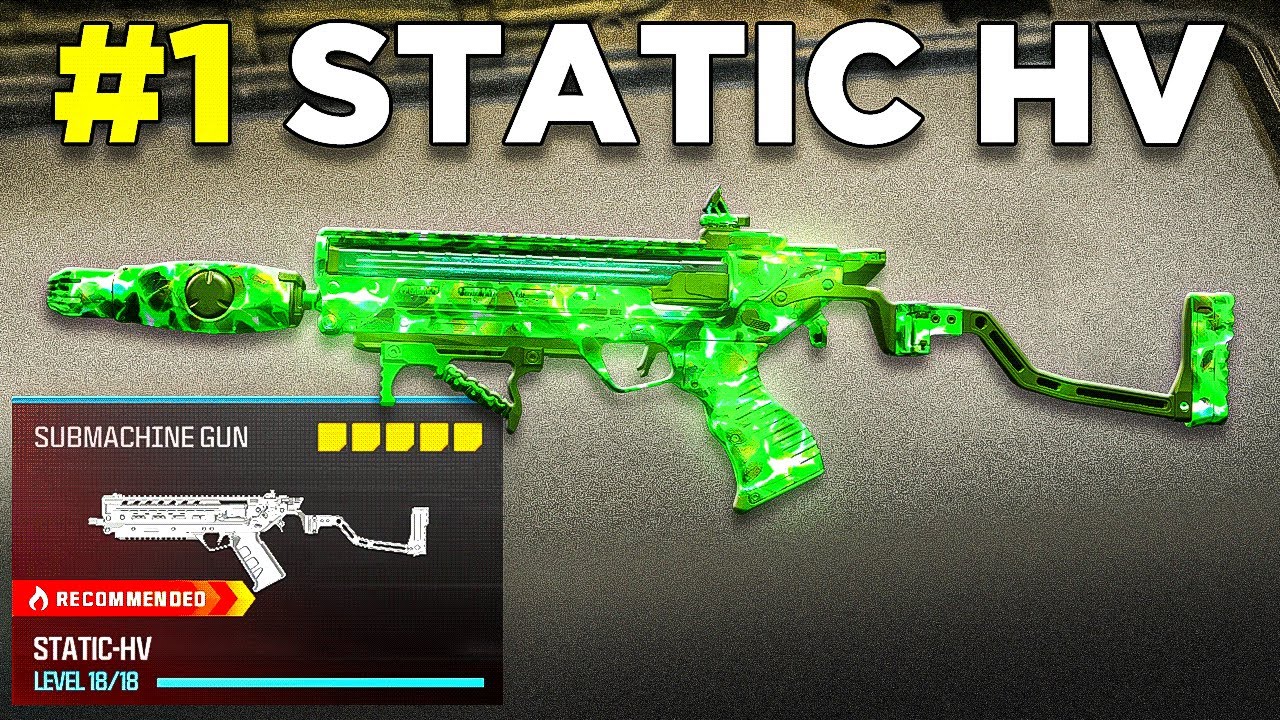 new #1 STATIC HV CLASS is TAKING OVER MW3! 🔥 (Best STATIC HV Class Setup) Modern Warfare 3