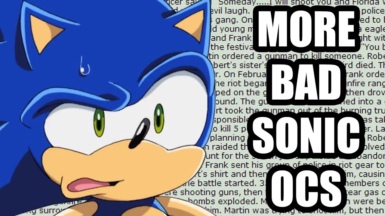 More Bad Sonic OCs