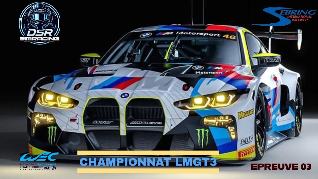 DSR - Championnat LMU - Manche 3 Sebring