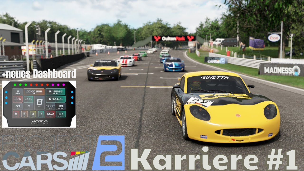 Project CARS 2 - Der Karrierestart + neues Dashboard