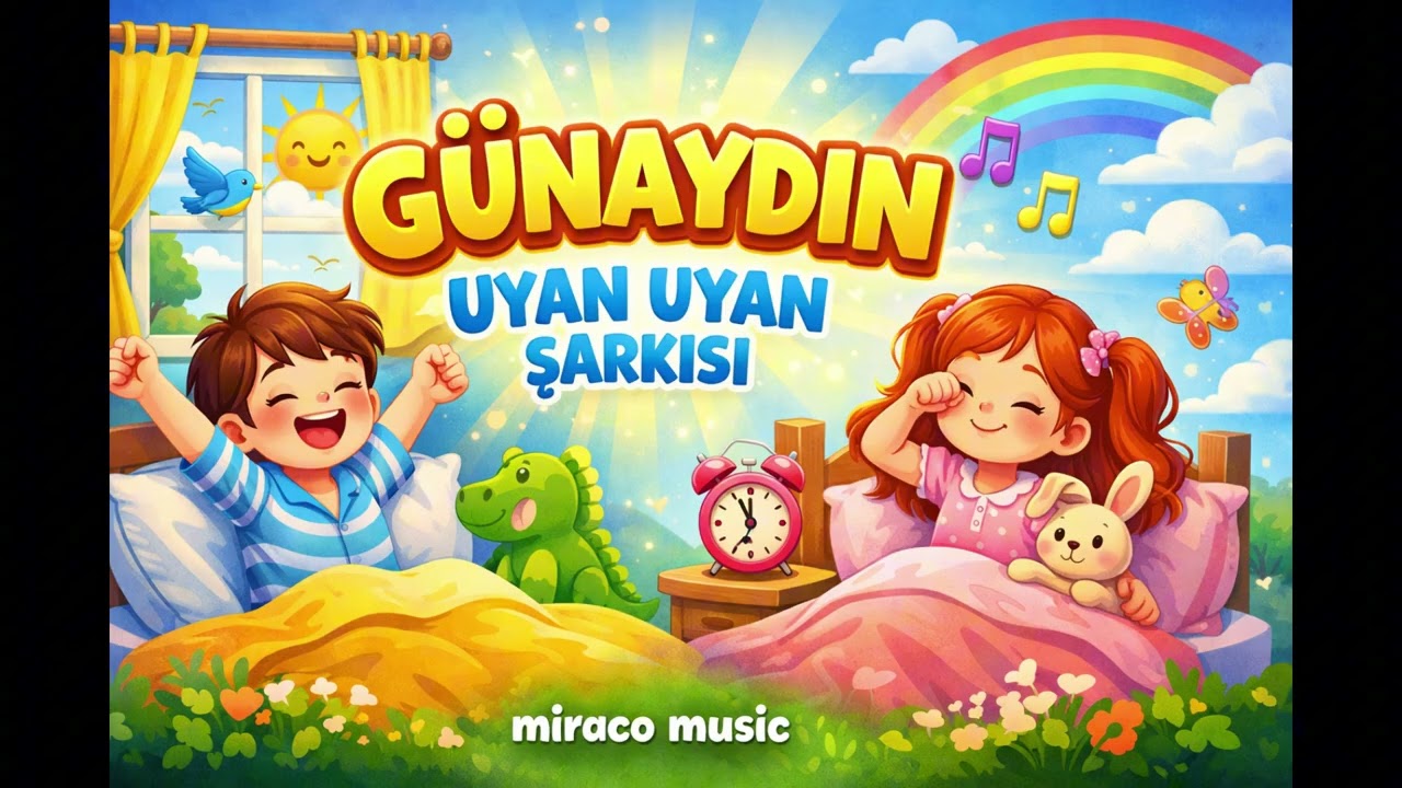 Günaydın Günaydın ☀️| Çocuklar İçin Mutlu Sabah Şarkısı🎶