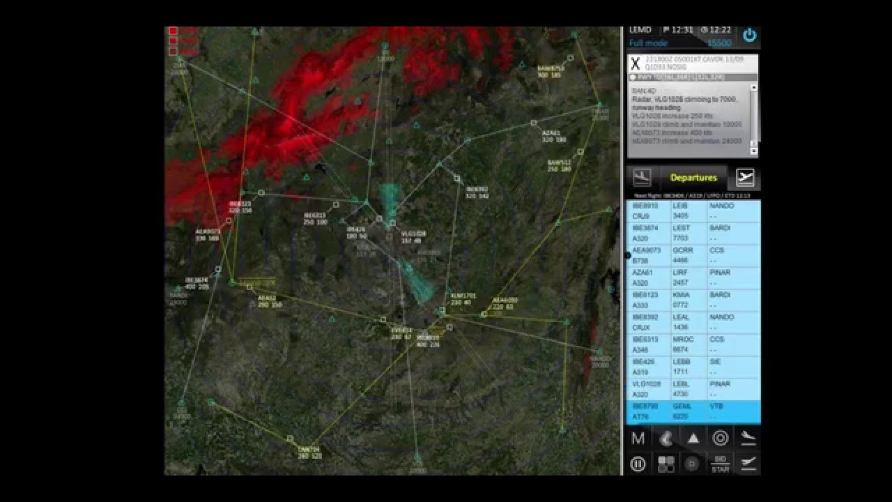 LEMD / MAD Madrid Barajas ATC4Real test