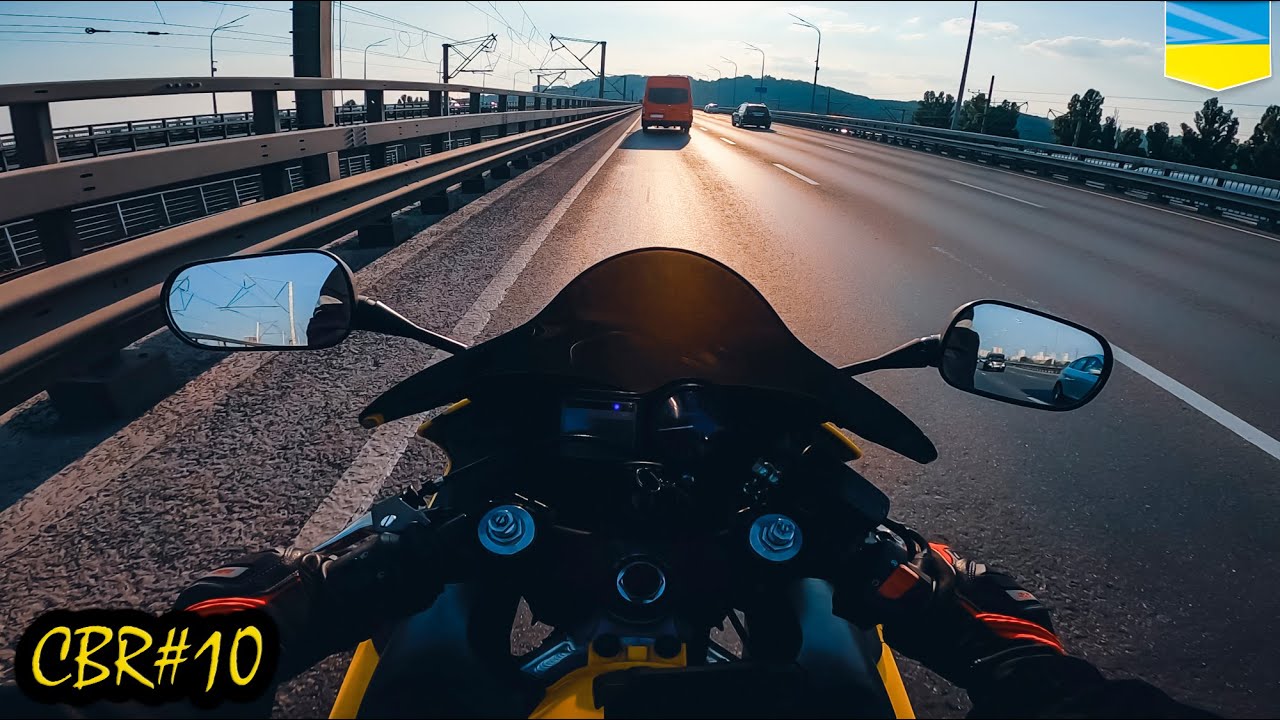 По городу на Honda CBR600 F4i