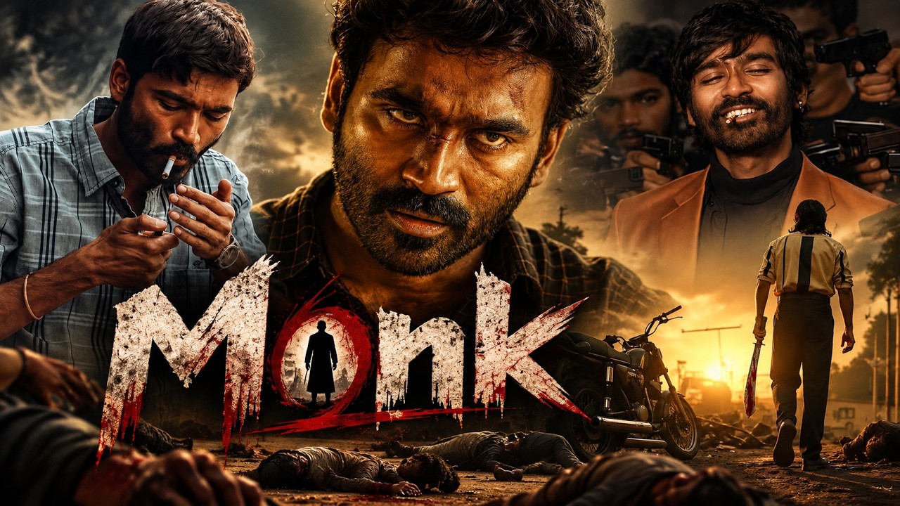Monk Full Movie Hindi Dubbed 2026 | Danush New Movie | Latest Hindi Dubbed Movies