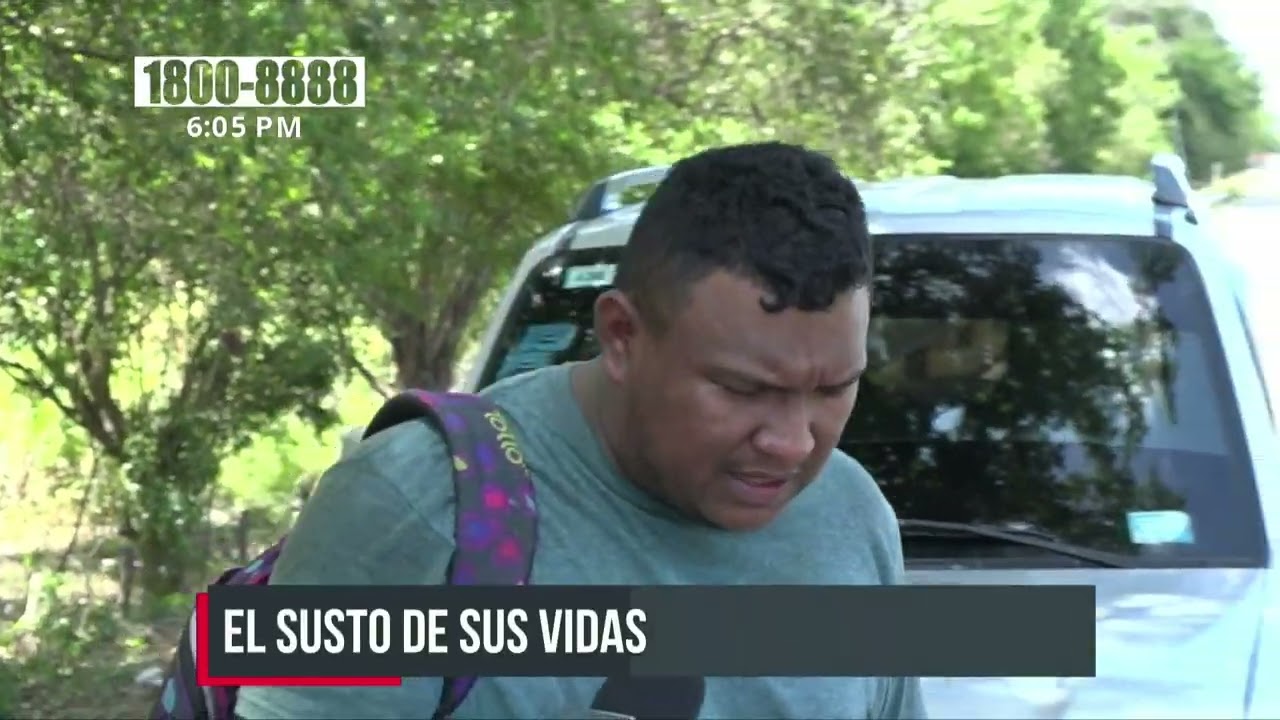 7 lesionados tras accidente de tr&aacute;nsito en Carretera Norte, Managua - Nicaragua