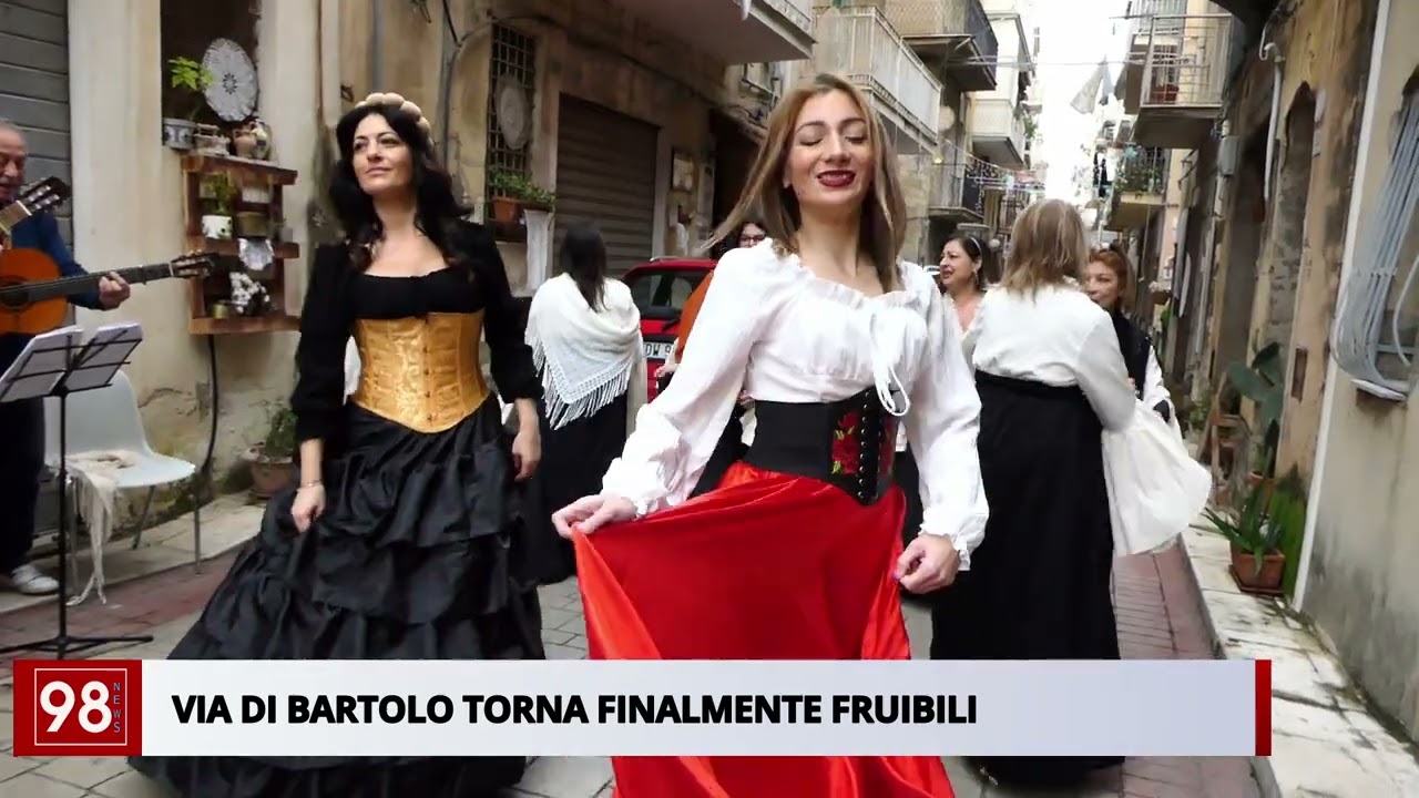 VIA DI BARTOLO TORNA FINALMENTE FRUIBILI