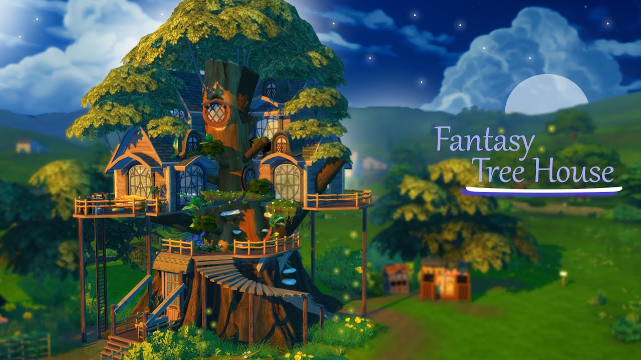 Sims 4 Fantasy Build: Designing the Ultimate Tree House