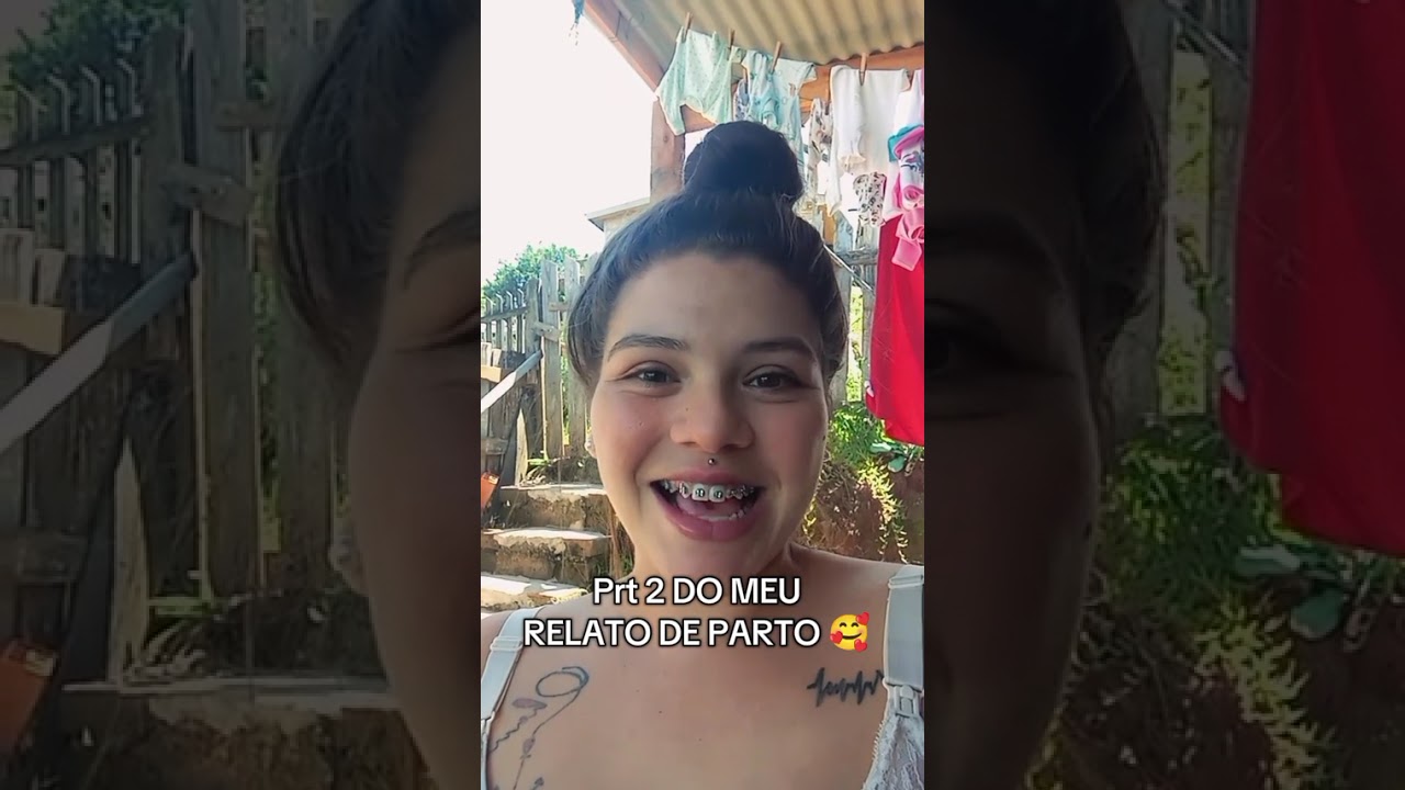 IRMÃ DANIELA LEMOS 2° PARTE DO RELATO DE PARTO 🥰