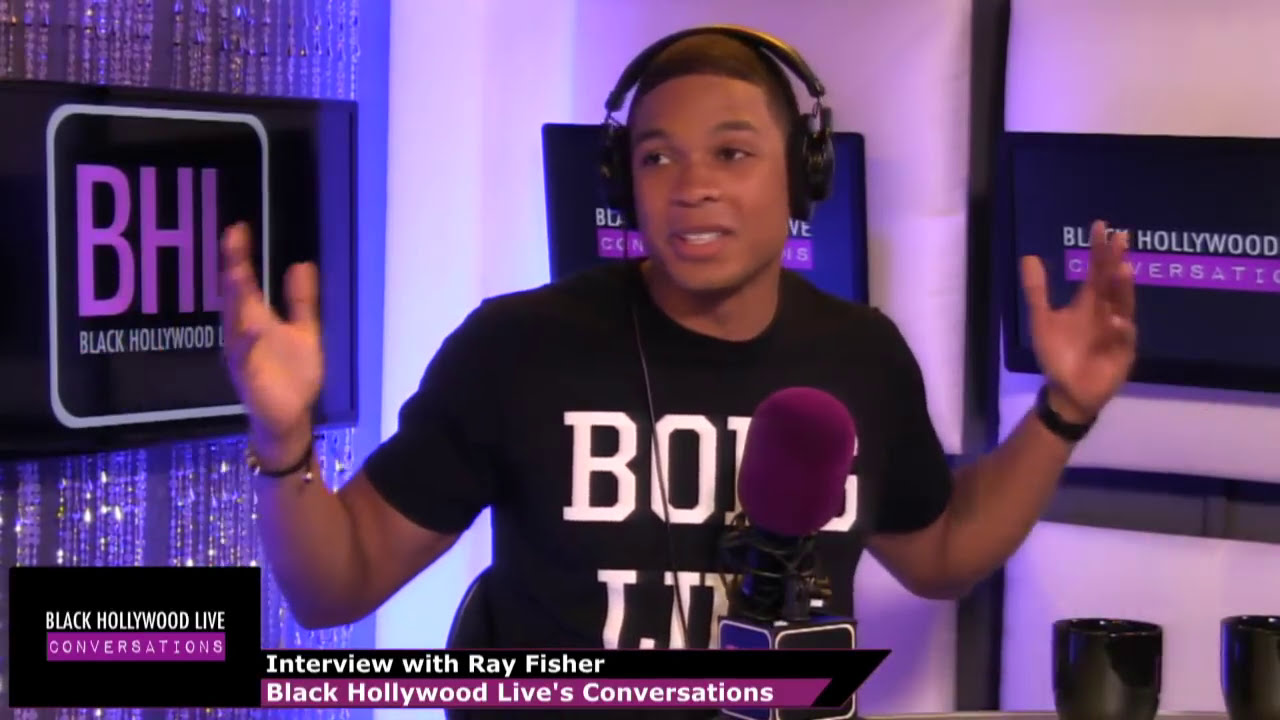 Ray Fisher discusses Justice League on Black Hollywood Live's Conversations