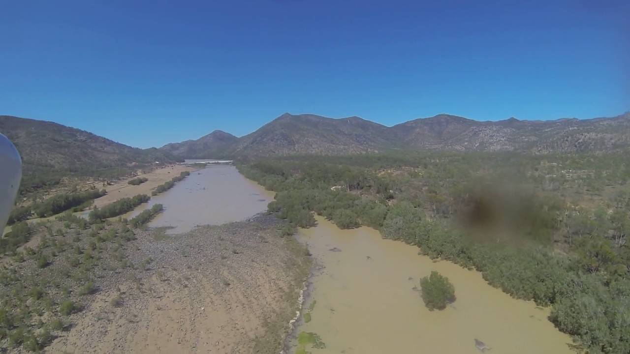 Aerial survey of the Burdekin River