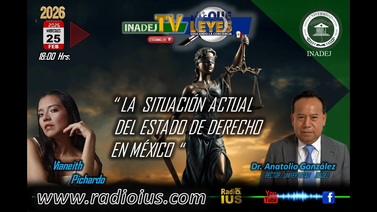 INADEJ... MÁS QUE LEYES EDUCANDO LA CONCIENCIA