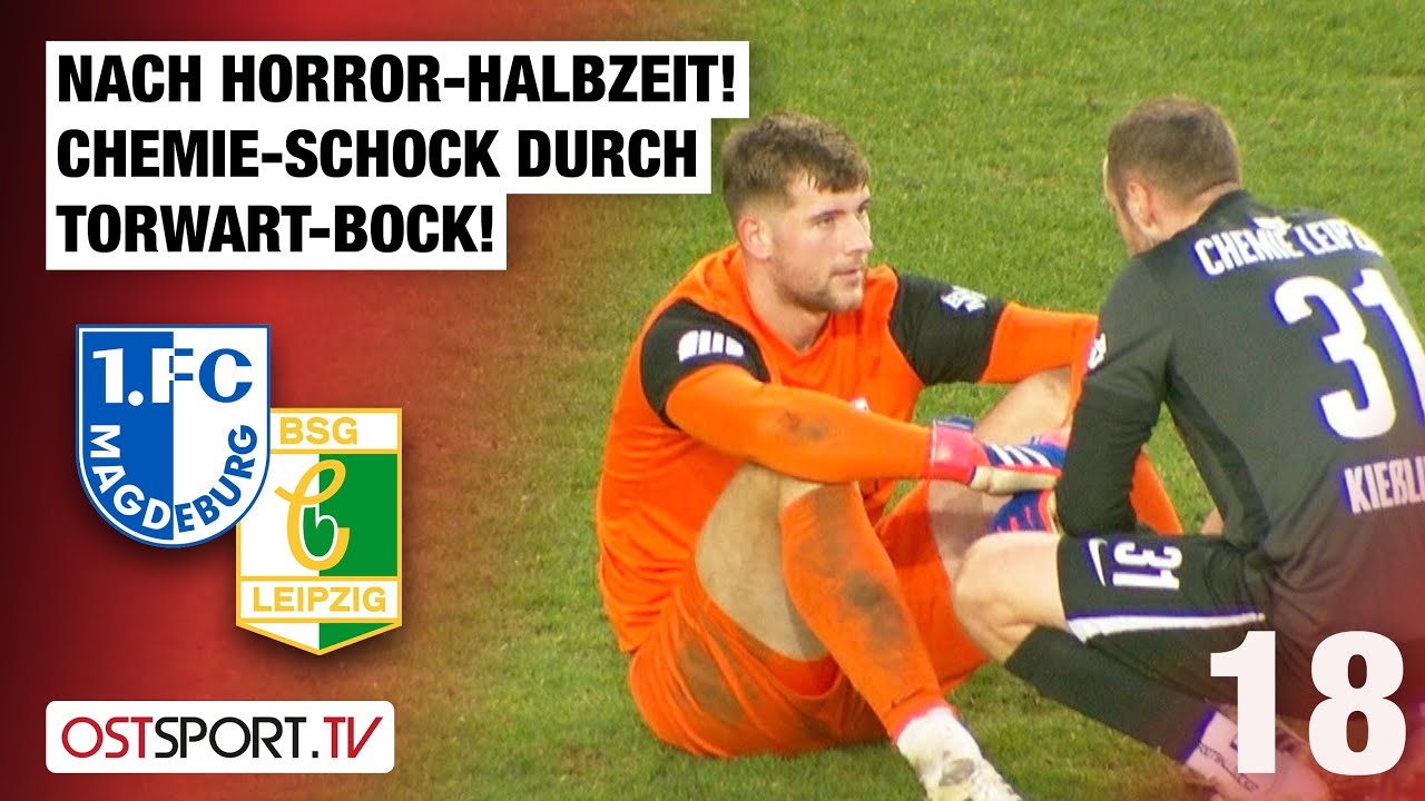 Nach Horror-Halbzeit! Chemie-Schock nach Torwart-Bock: FCM II - Ch. Leipzig | Regionalliga Nordost