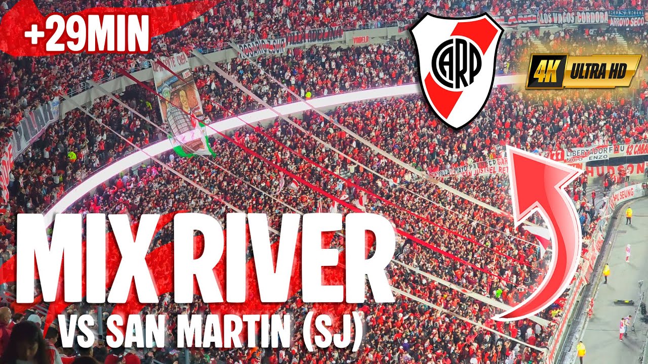 🎶 MIX MONUMENTAL | Canciones de River vs San Martín (SJ)