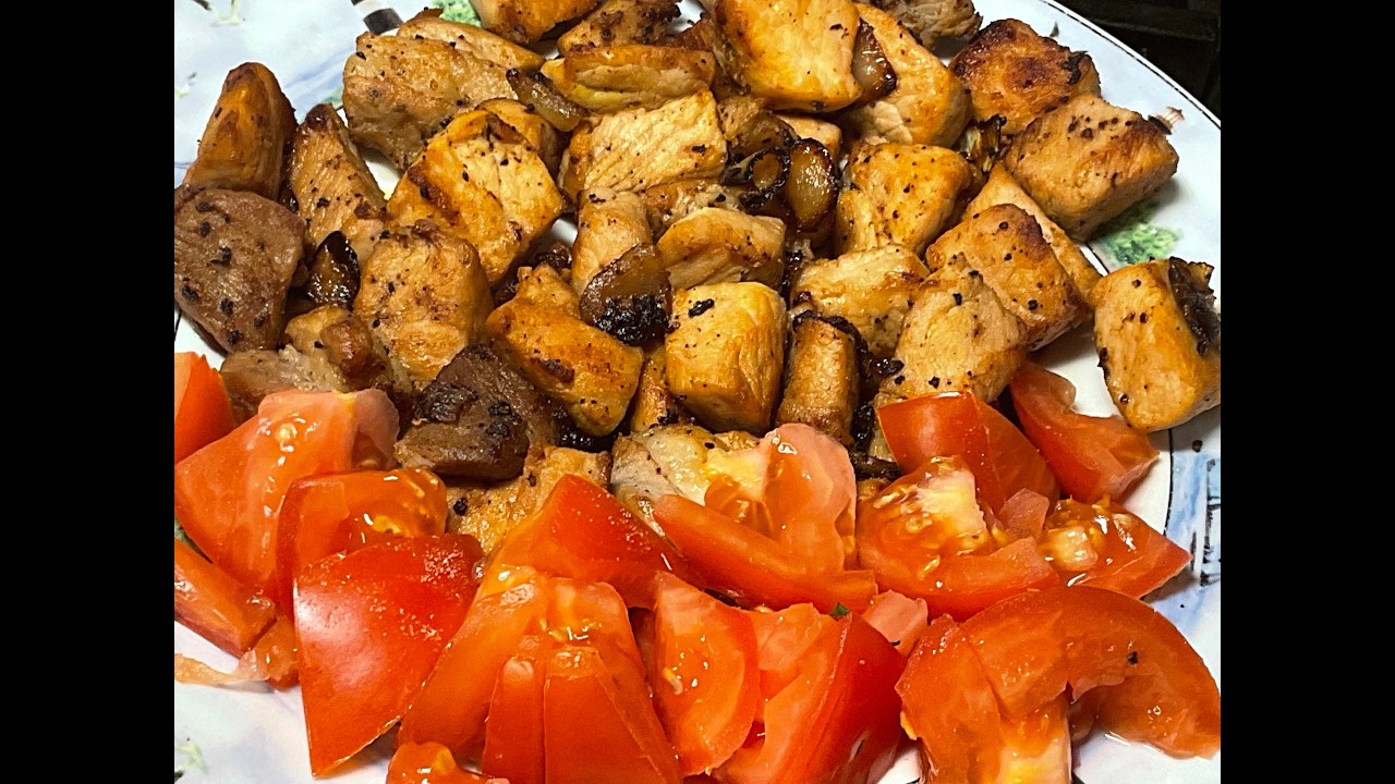 Готовим и едим по-африкански! Как приготовить вкусное мясо для простой закуски.