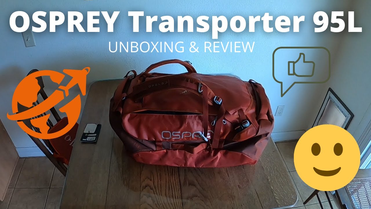 Дорожная сумка Osprey Transporter 95L — распаковка и обзор