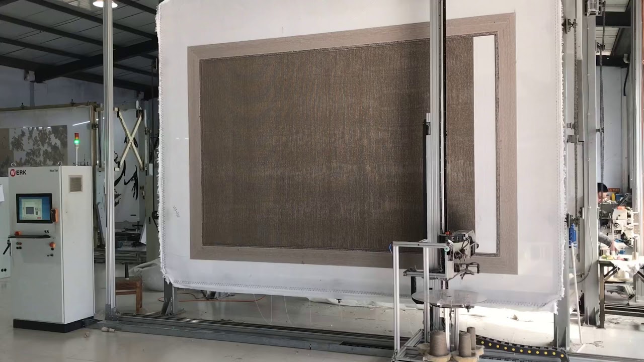Werk Auto Tuft machine . Werk Robot Tuft machine . www.werk.com.cn