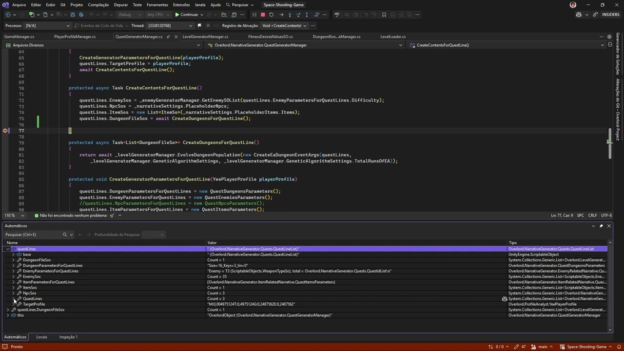 Vídeo 4.1 - Gerador de Níveis