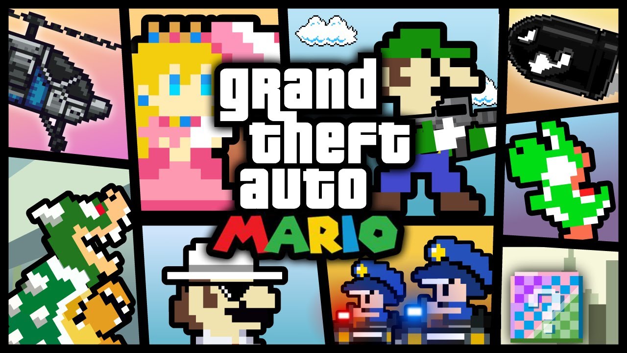 💥GTA Mario Bros. [Cartoon Animation]
